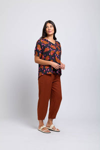 Shop Festival Linen Pant | Bombay - Foil