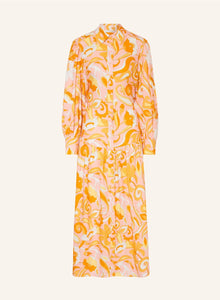 Shop Floral Linen Maxi Dress | Shrimp Multi - Herzen's Angelegenheit