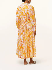 Shop Floral Linen Maxi Dress | Shrimp Multi - Herzen's Angelegenheit