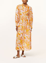 Shop Floral Linen Maxi Dress | Shrimp Multi - Herzen's Angelegenheit