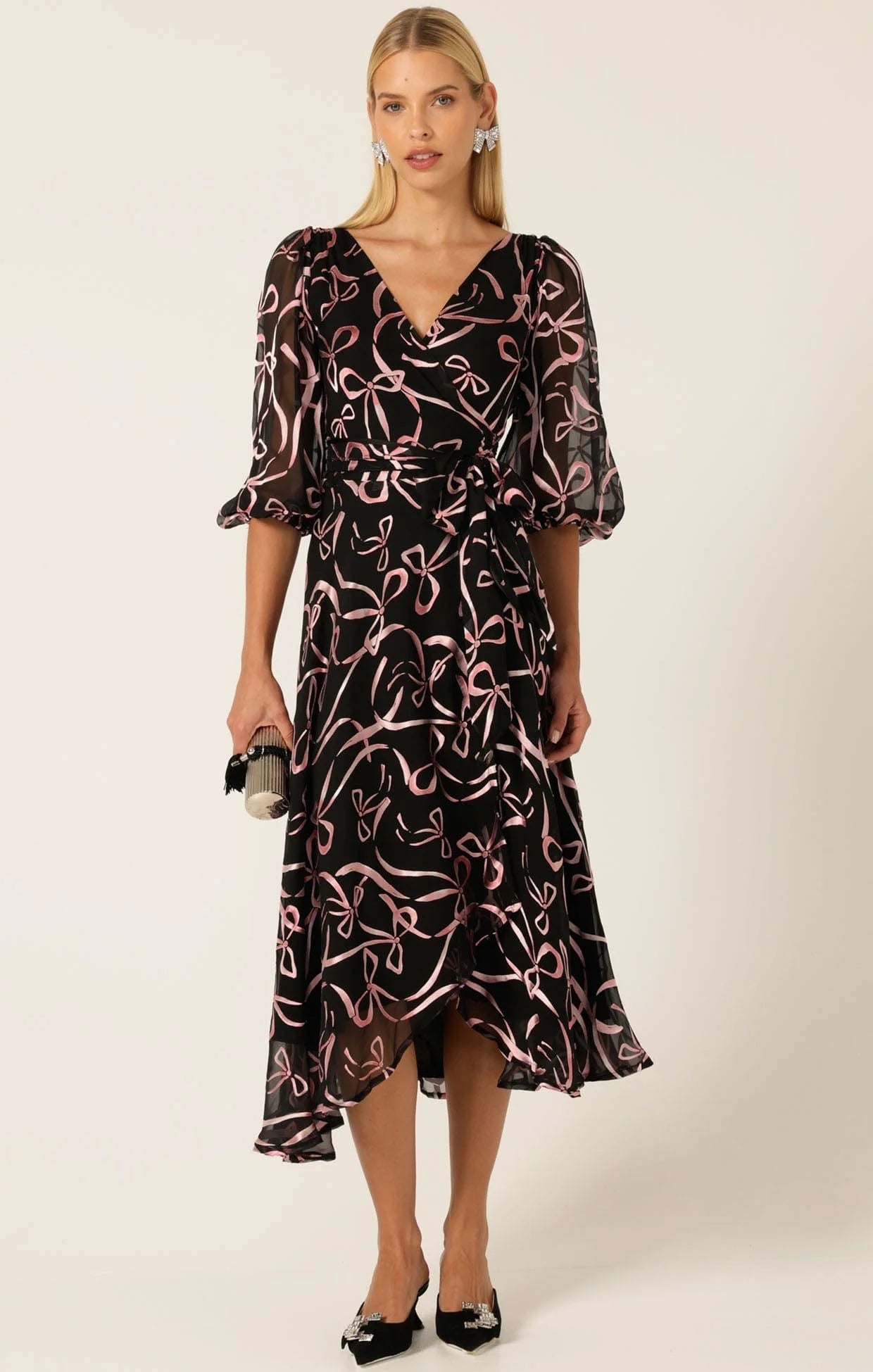 Shop Florence Wrap Midi Dress - Sacha Drake