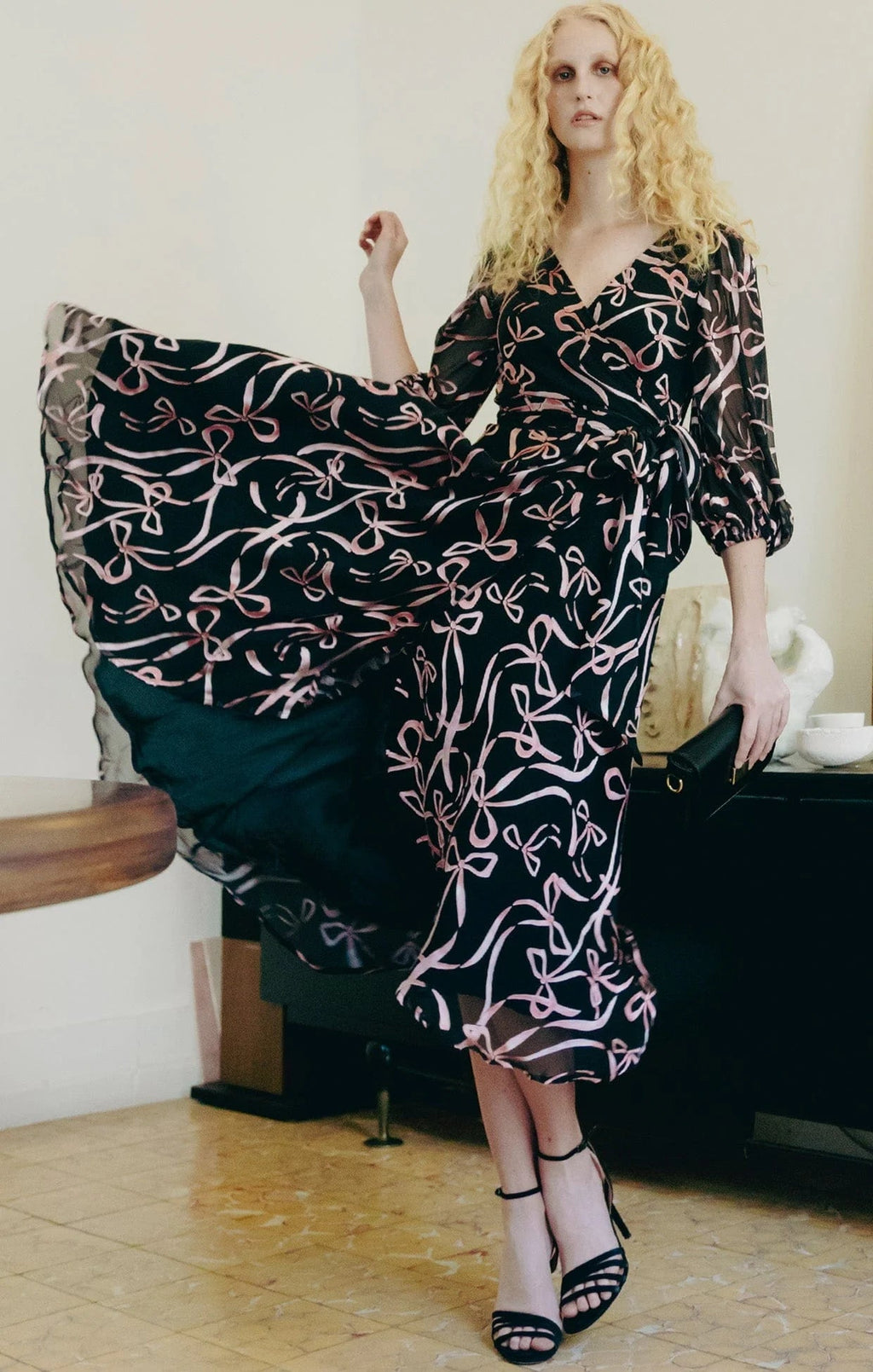 Shop Florence Wrap Midi Dress - Sacha Drake