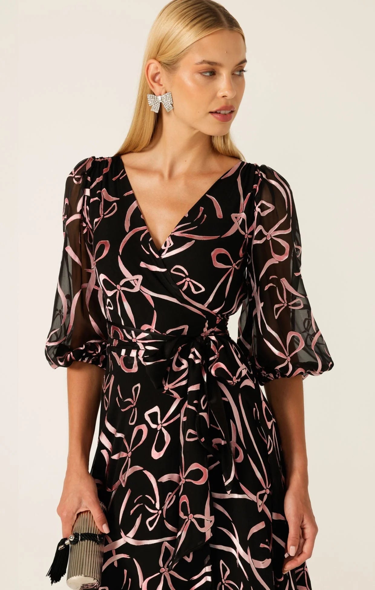 Shop Florence Wrap Midi Dress - Sacha Drake