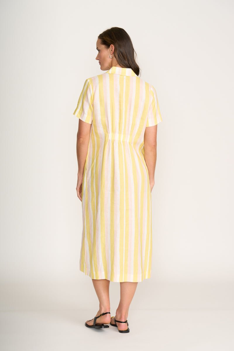 Shop FOIL Advanced Interaction Linen Dress - FOIL