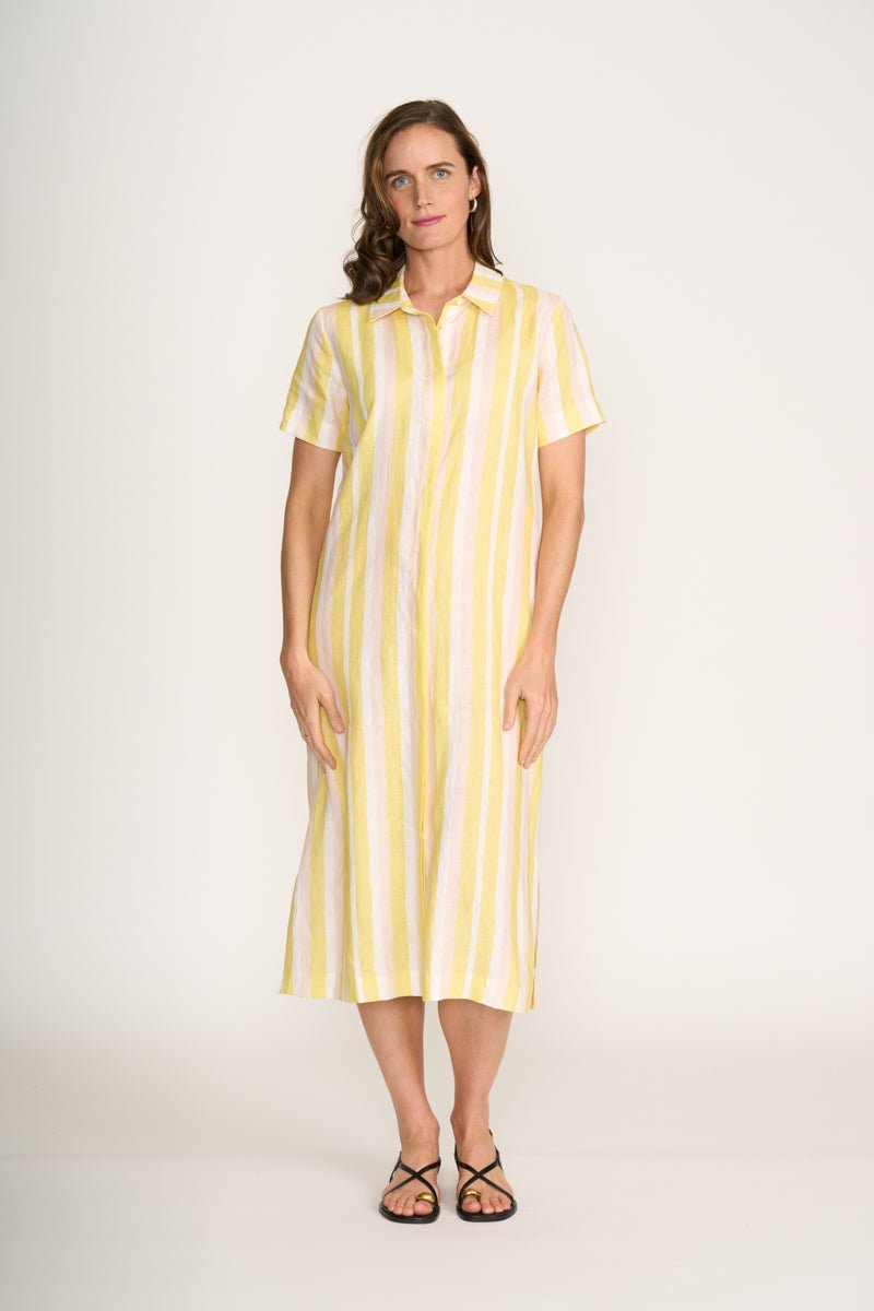 Shop FOIL Advanced Interaction Linen Dress - FOIL