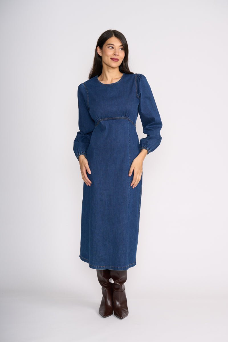 Shop Foil Blue Lady Dress FO8443 - FOIL