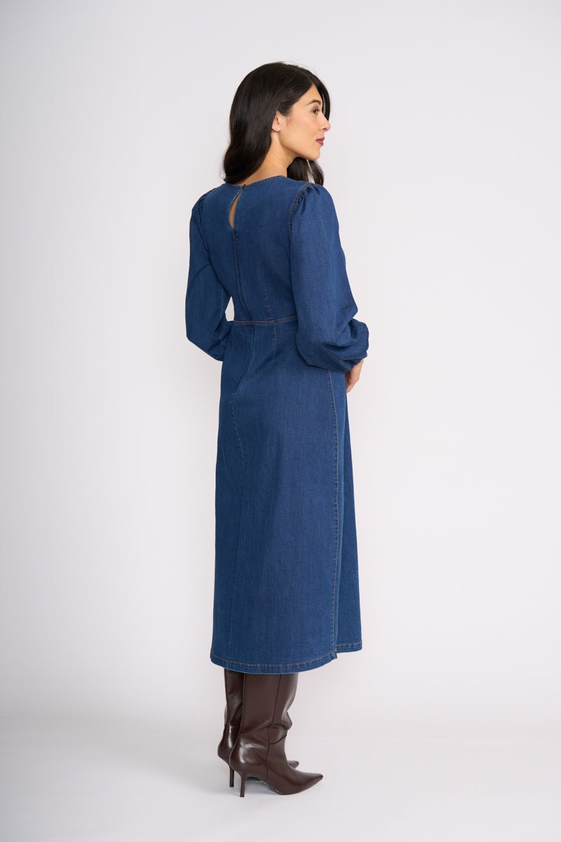 Shop Foil Blue Lady Dress FO8443 - FOIL