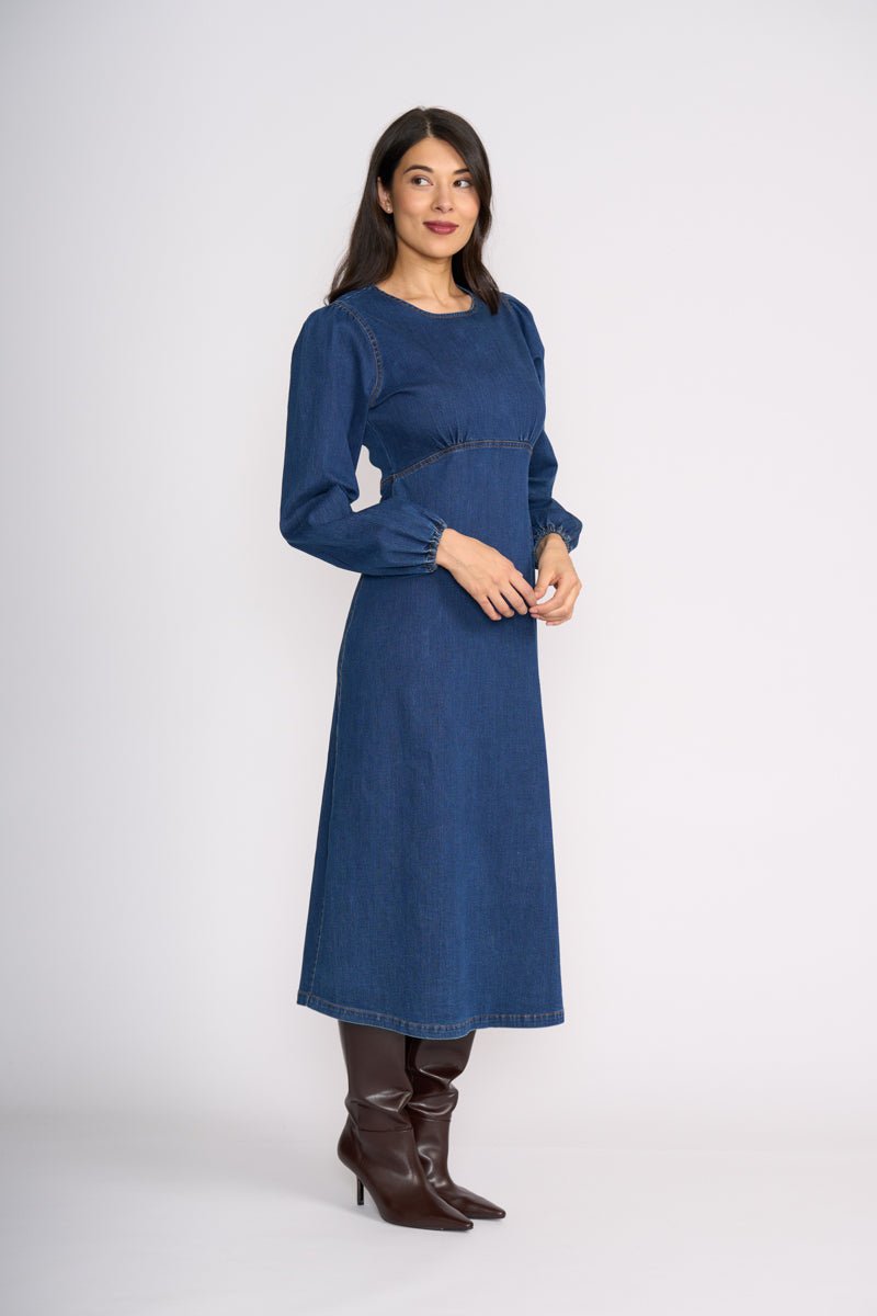 Shop Foil Blue Lady Dress FO8443 - FOIL