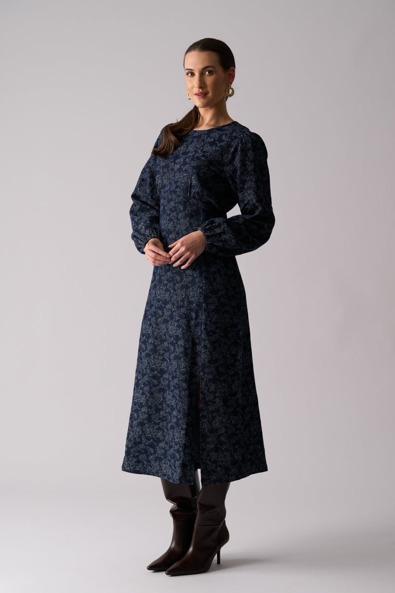 Shop Foil Blue Lady Dress FO8443 - FOIL