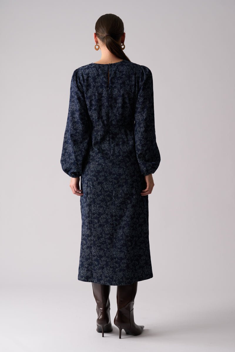Shop Foil Blue Lady Dress FO8443 - FOIL
