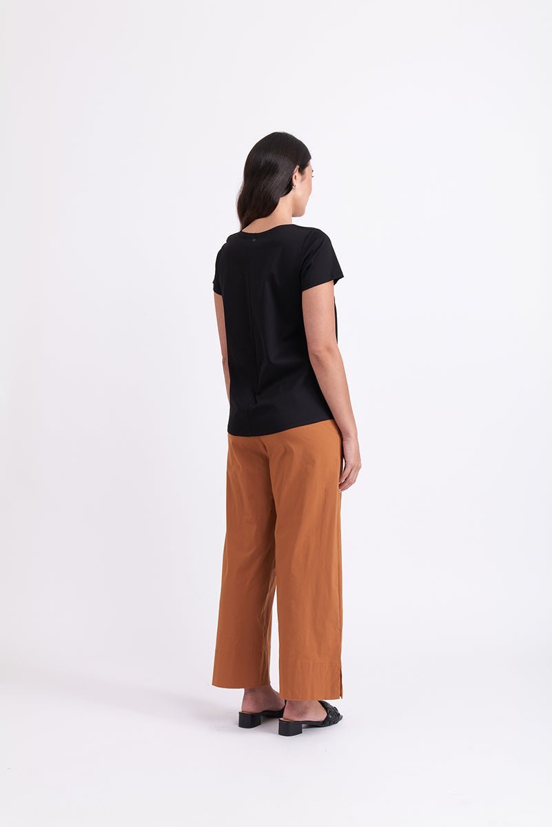 Shop Foil Broad Appeal Summer Pant | Ginger Snap / Black - Foil