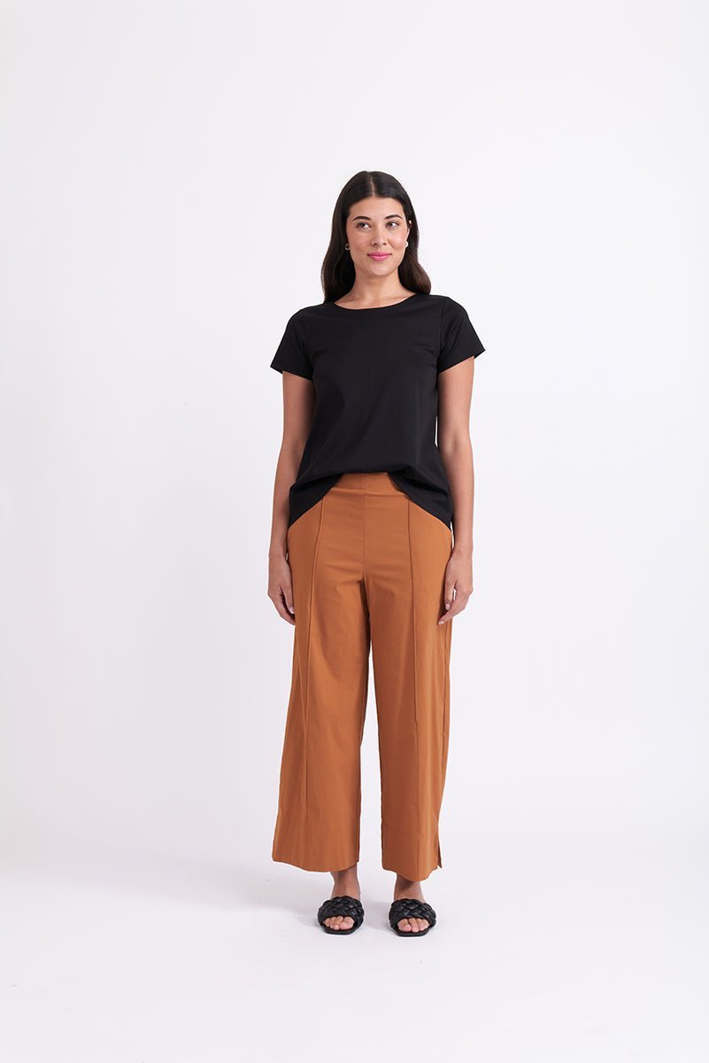 Shop Foil Broad Appeal Summer Pant | Ginger Snap / Black - Foil