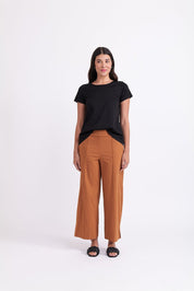 Shop Foil Broad Appeal Summer Pant | Ginger Snap / Black - Foil