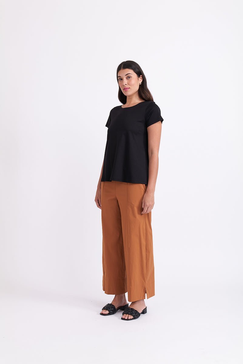 Shop Foil Broad Appeal Summer Pant | Ginger Snap / Black - Foil