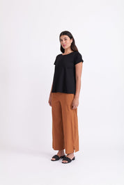 Shop Foil Broad Appeal Summer Pant | Ginger Snap / Black - Foil