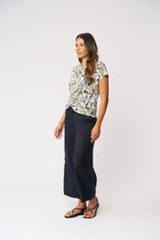 Shop Foil Do The Twist Top - FOIL
