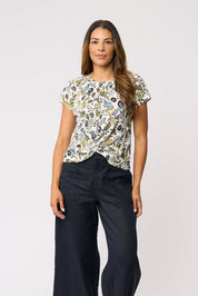 Shop Foil Do The Twist Top - FOIL