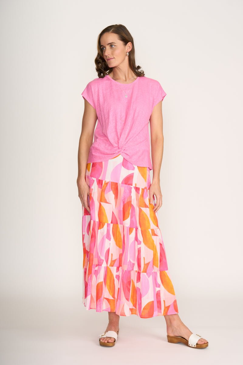 Shop Foil Do The Twist Top - FOIL