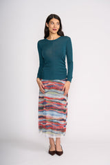 Foil Double Up Merino Top