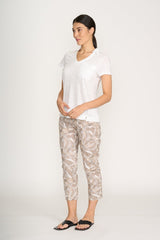 Foil Fuss Free Capri Pant