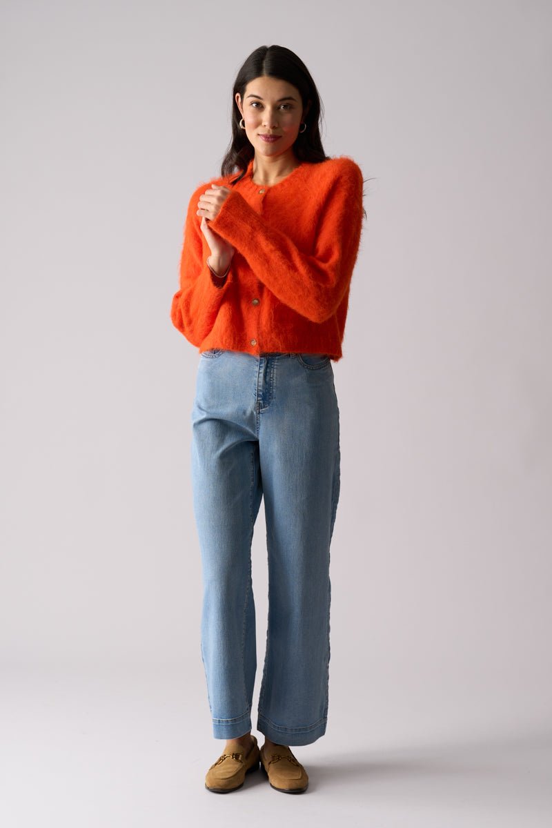 Shop Foil Loop Of Luxury Cardi - FOIL
