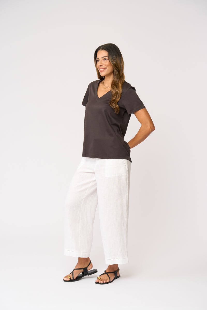 Shop Foil Notch Above Top in Sable - FOIL