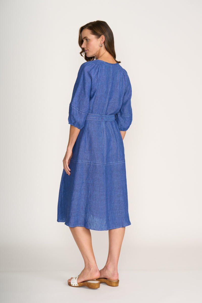 Shop FOIL Shout About Linen Dress - FOIL