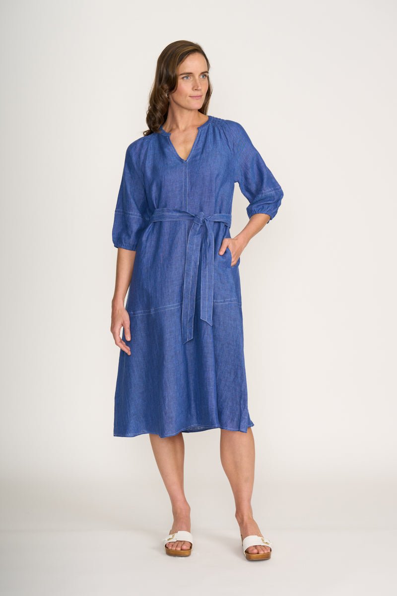 Shop FOIL Shout About Linen Dress - FOIL