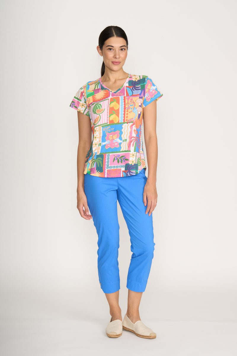 Shop Foil V's So Fine Tee - FOIL