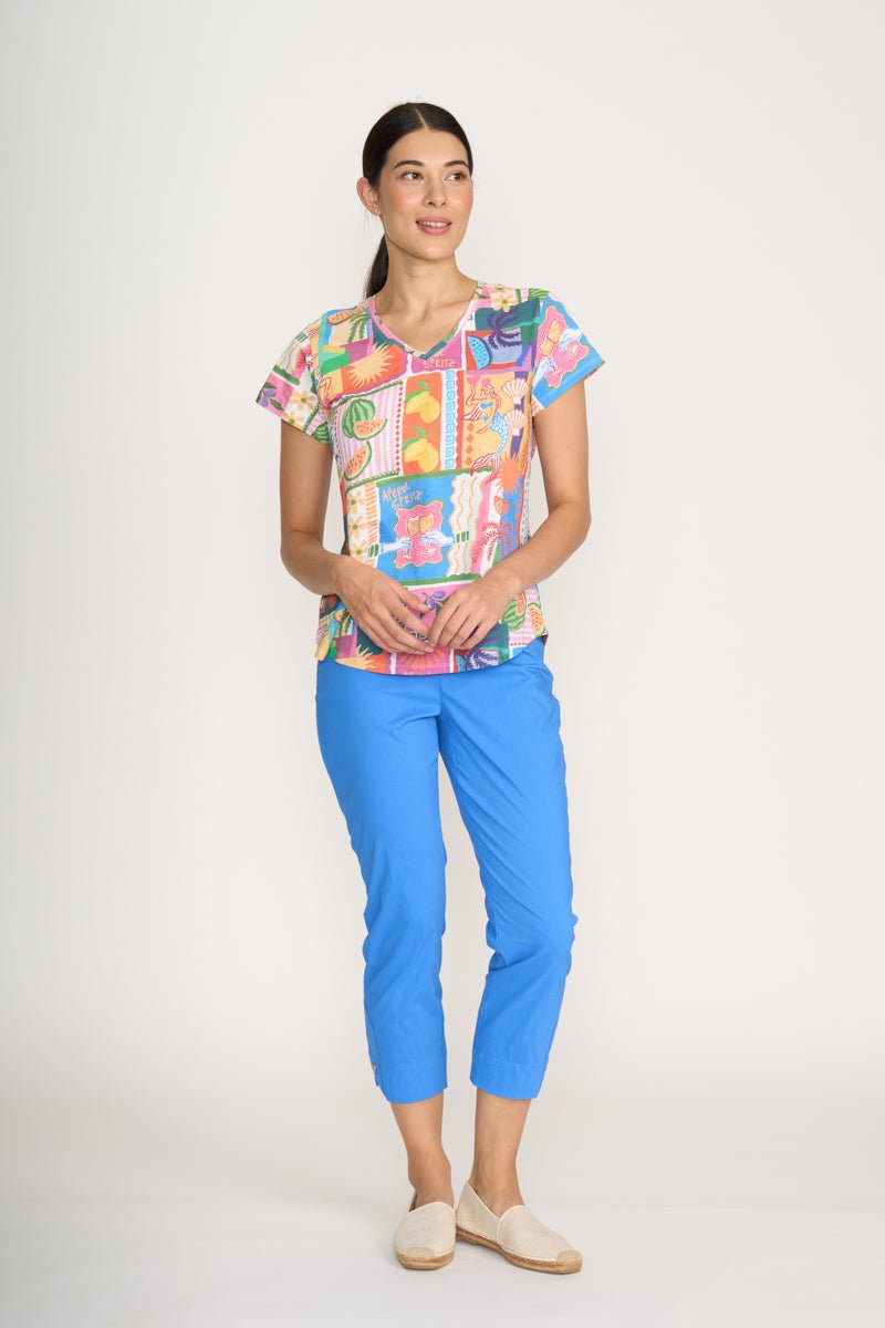 Shop Foil V's So Fine Tee - FOIL