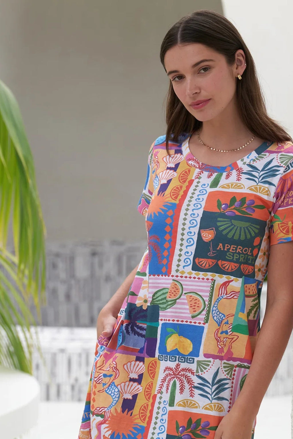 Shop Foil Worth The Hype Dress - FOIL