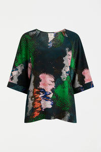 Shop Foljer Top | Reflections Print - Elk The Label