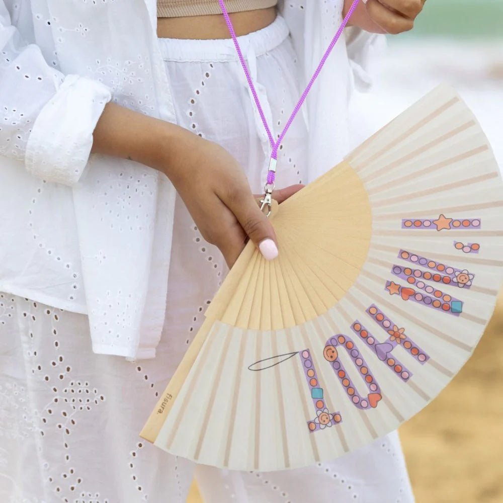 Shop French Bazaar Hand Fan w/Gift Box - French Bazaar