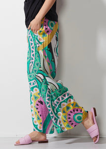 Shop Full Leg Pant | Amalfi Print - Zaket & Plover