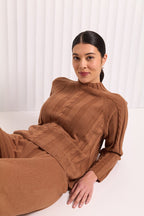 Shop Goddess Pull On Pant - Foil