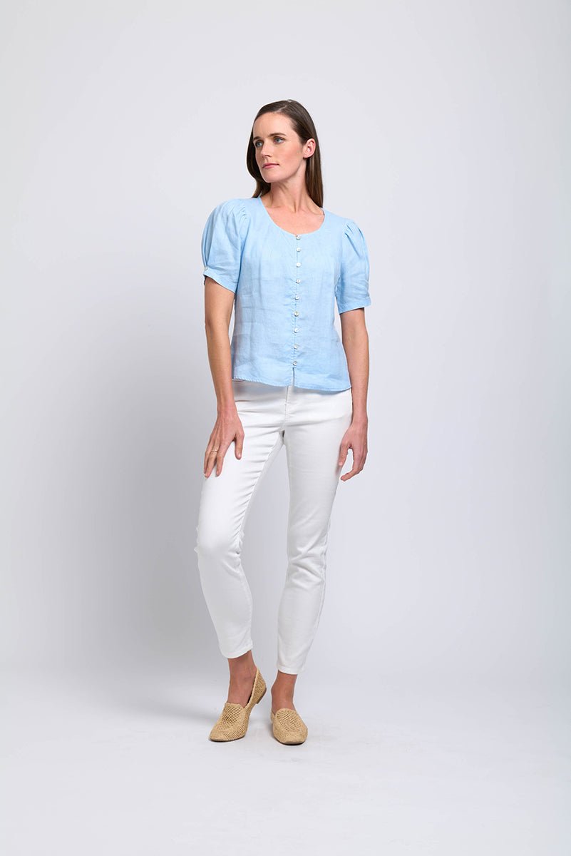 Shop Good Tuck Shirt | Light Blue - Foil