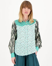 Shop Grace Cropped Safari Shirt - Me369