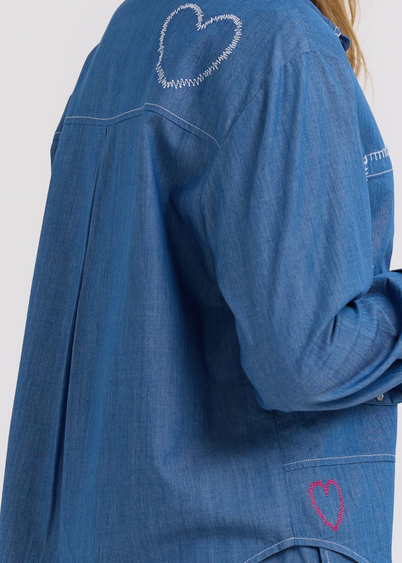Shop Hand Work Denim Shirt - Zaket & Plover