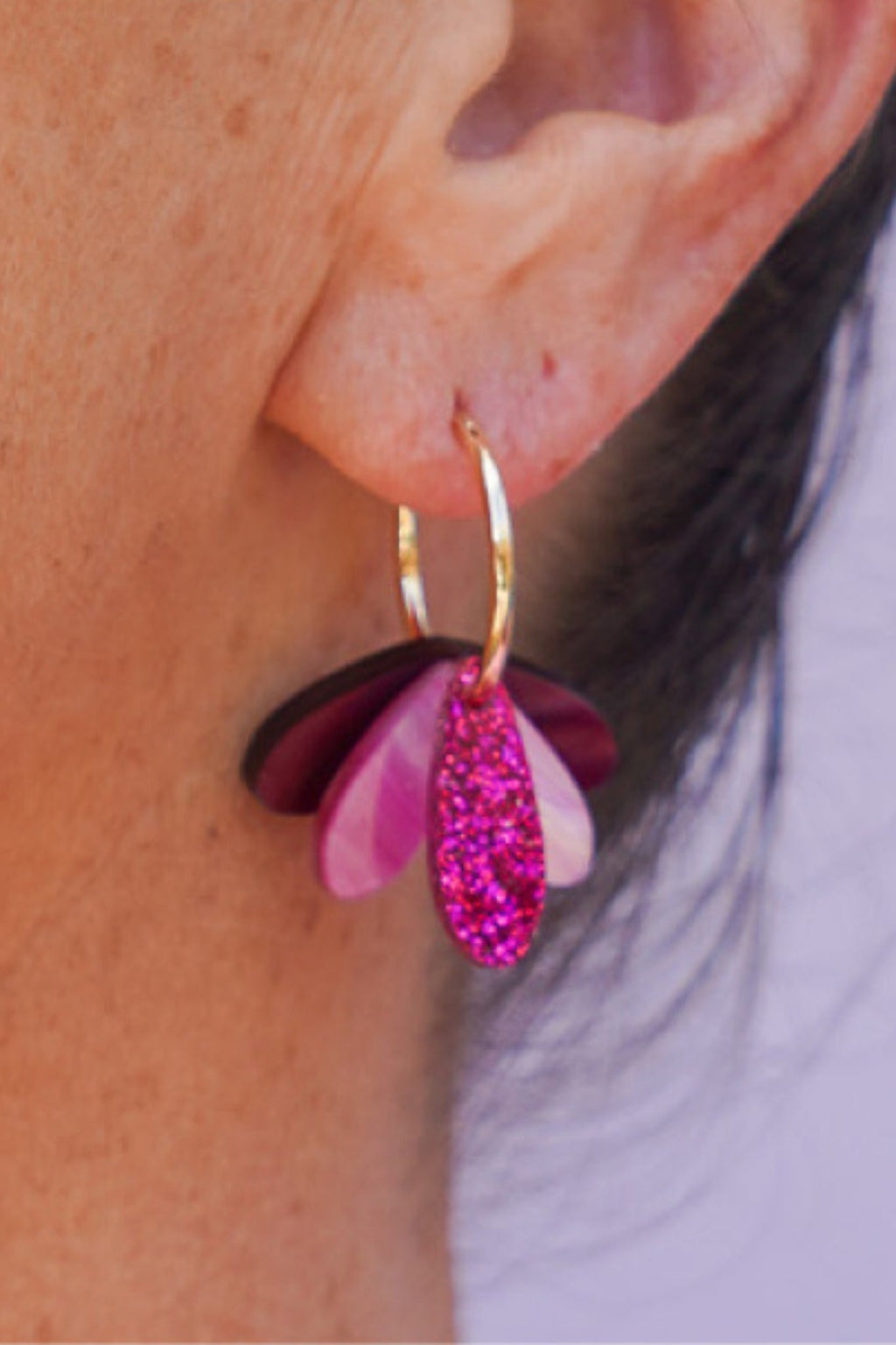 Shop Happy Hour Acrylic Earrings - Hagen & Co