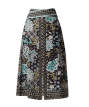 Shop Harper Viscose Dobby Skirt in Dahlia Fields - OnceWas