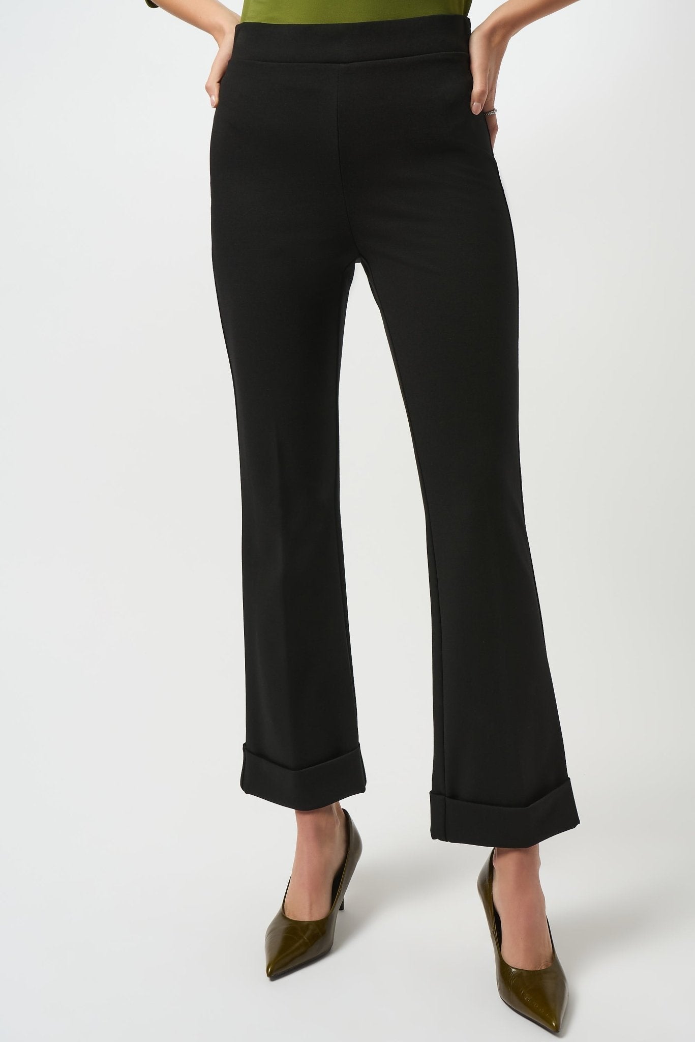 Shop Heavy Knit Flared Pull - On Pants - Joseph Ribkoff