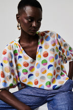 Shop Herzen's Angelegenheit Gigi Silk Blouse - Herzen's Angelegenheit