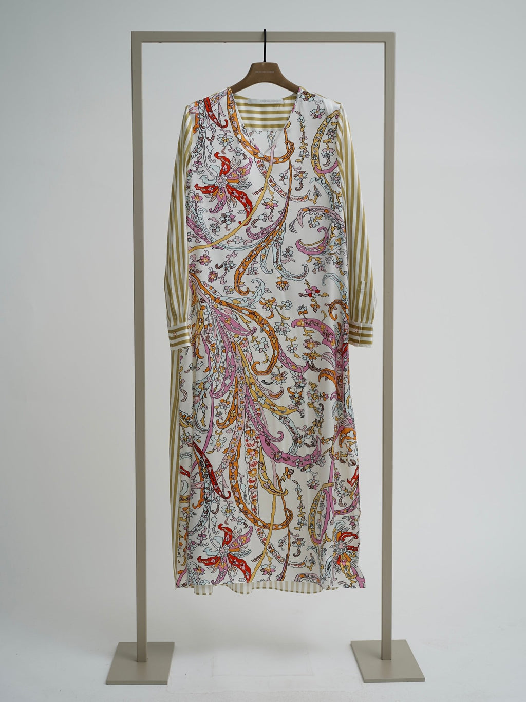 Shop Herzen's Angelegenheit Silk Dress in Wildrose Multi - Herzen's Angelegenheit