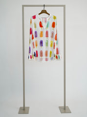 Shop Herzen's Angelegenheit Silk Tunic - Herzen's Angelegenheit
