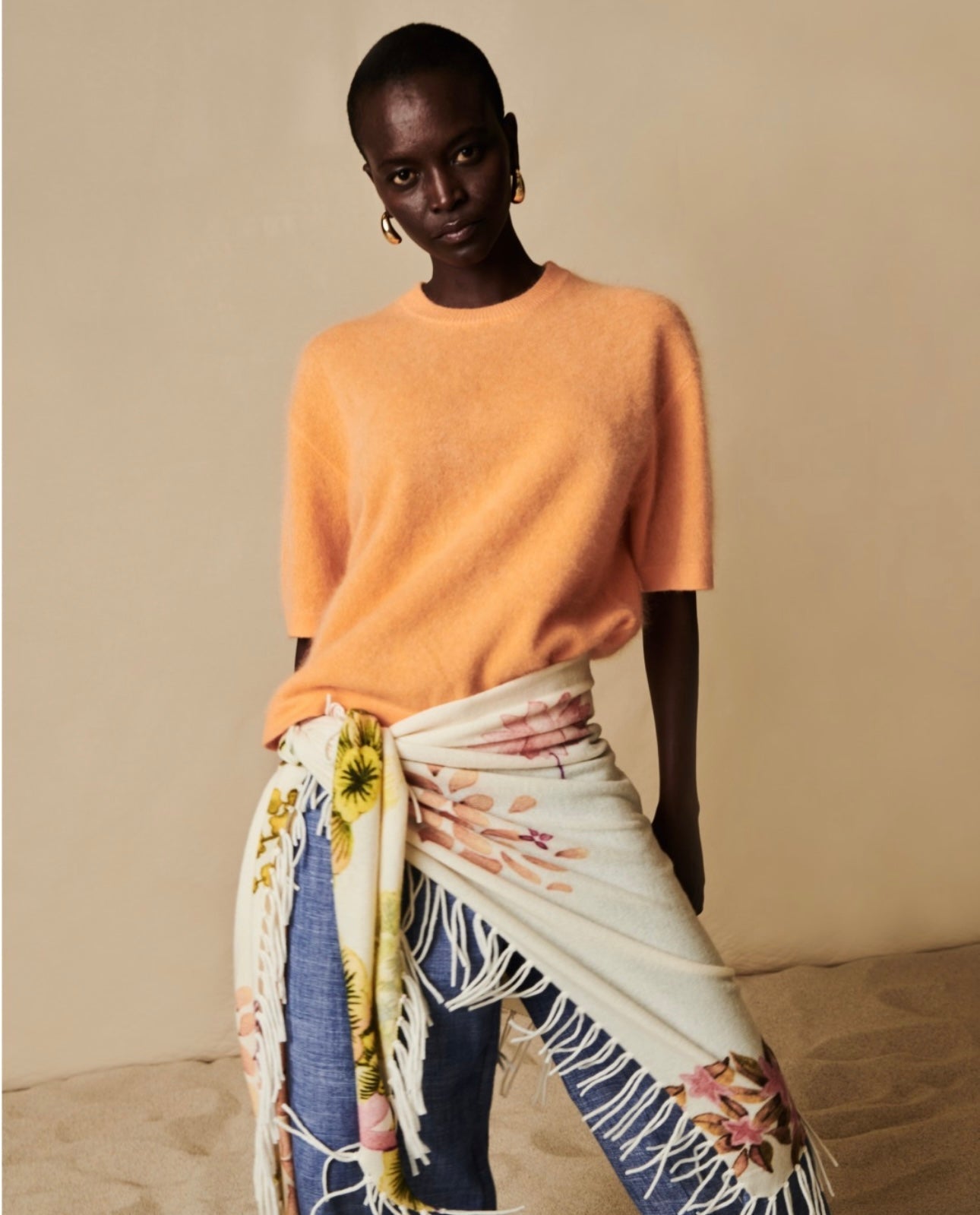 Shop Herzens Cashmere SS Pullover Sweater - Herzens