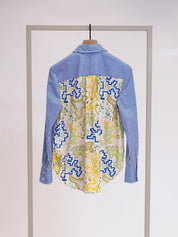 Shop Herzens Cotton Silk Stripe Shirt Style 6222 - Herzens