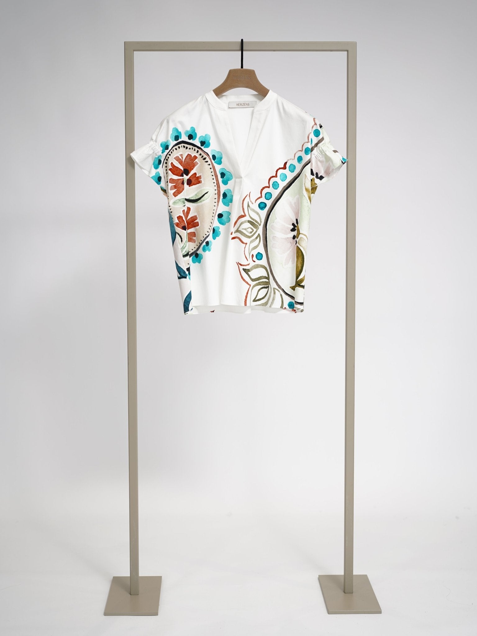 Shop Herzens Cotton SS Blouse - Herzens