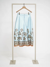 Shop Herzens Rock Skirt Turquoise Orange Tannin - Herzens