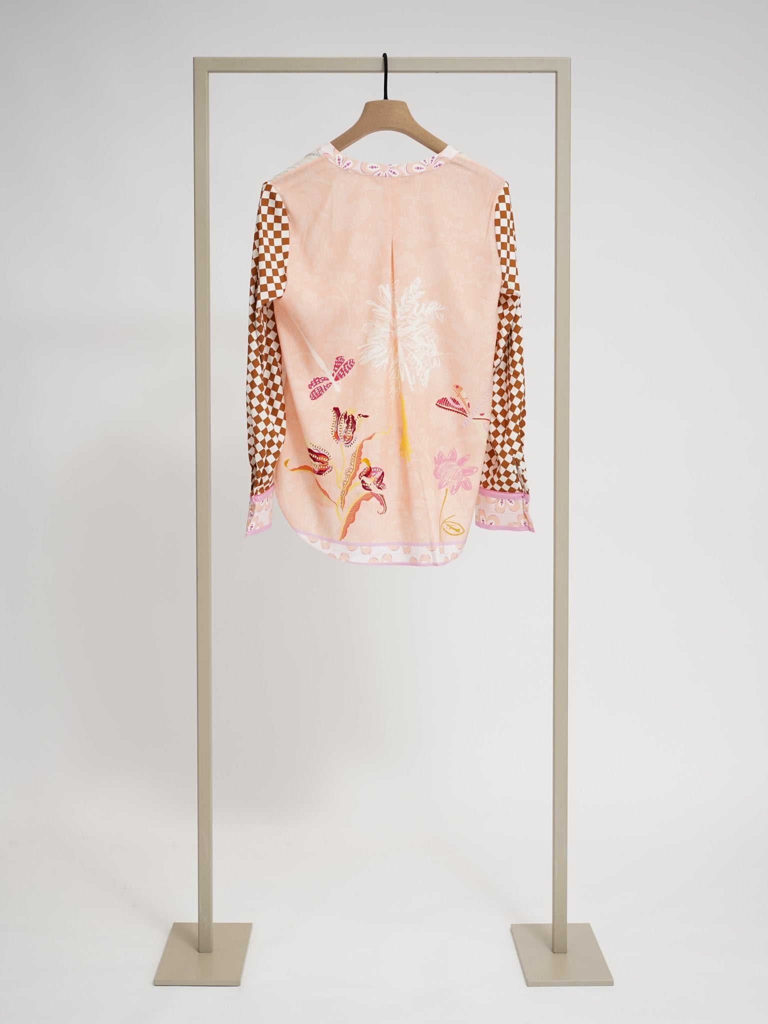 Shop Herzens Silk Blouse Blossom Argon Multi - Herzens