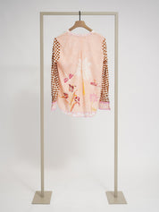 Shop Herzens Silk Blouse Blossom Argon Multi - Herzens